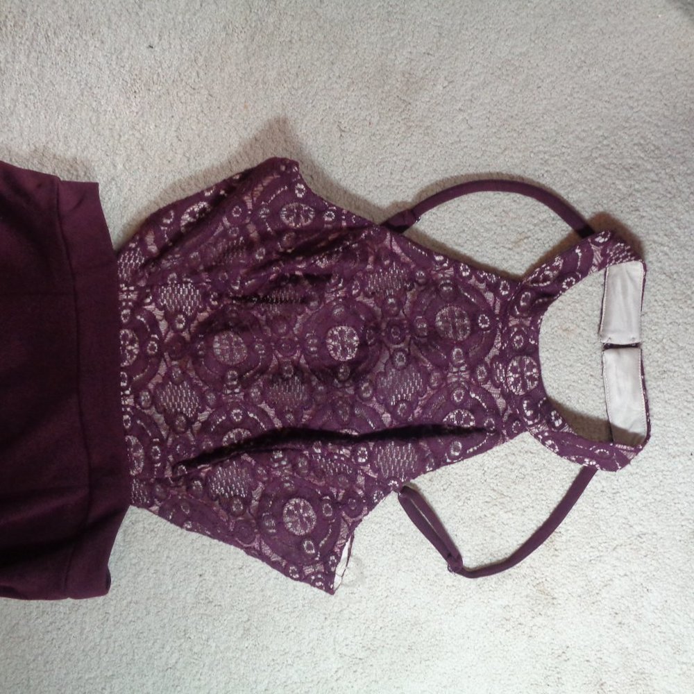 Speechless dress w lace & cut outs party night out dress size 11 - Picture 5 of 13